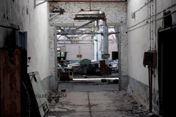 Брошенный завод «Юпитер» в Припяти