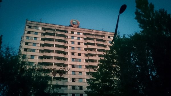&quot;Гербовый&quot; дом в городе Припять
