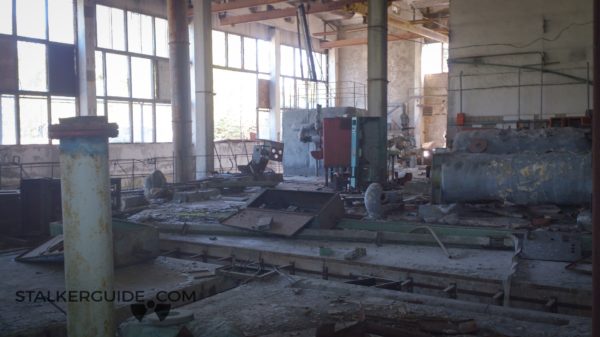 Брошенный завод «Юпитер» в Припяти