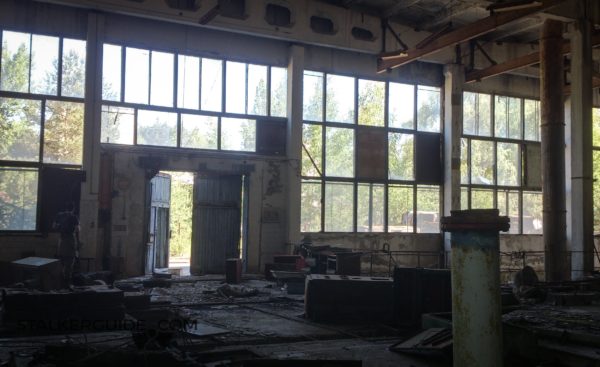 Брошенный завод «Юпитер» в Припяти