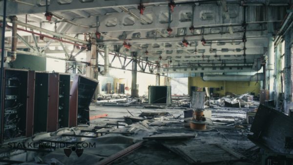 Брошенный завод «Юпитер» в Припяти