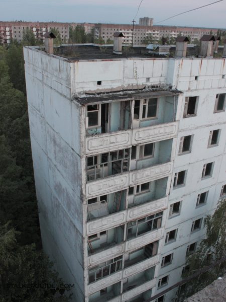 Заброшенные дома города Припять