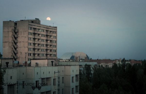 Заброшенные дома города Припять