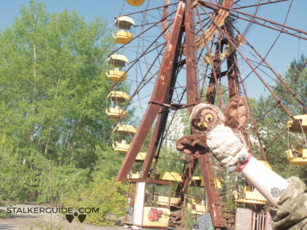 Колесо обозрения Припять сова из IKEA