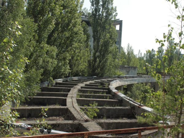 ДК «Энергетик» Припять колоннада гостиница Полесье
