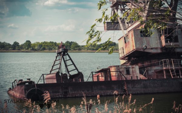 Портовые краны Припять порт