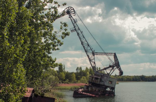 Портовые краны Припять порт