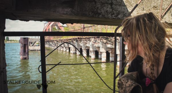 Портовые краны Припять порт