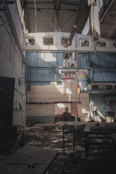 Брошенный завод «Юпитер» в Припяти