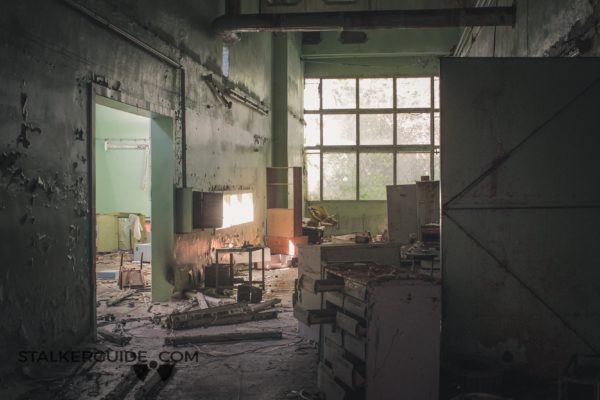 Брошенный завод «Юпитер» в Припяти